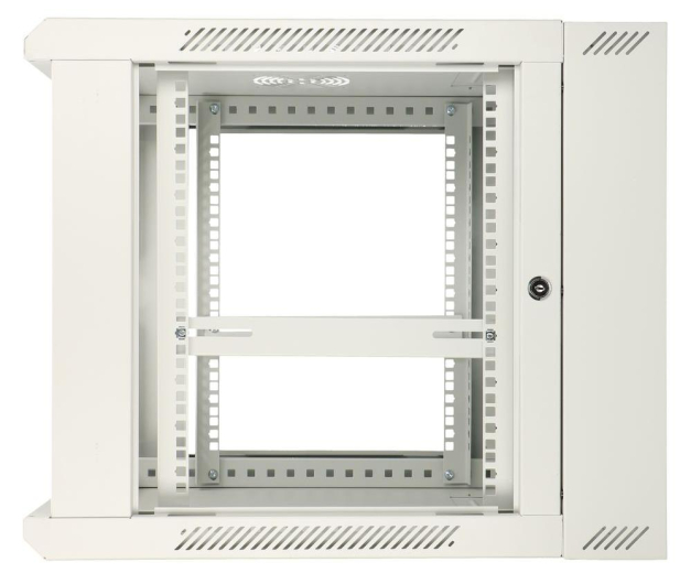 Extralink Wisząca 19" 12U 600x600mm dwusekcyjna (szara) EX.12912 - 489410 - zdjęcie 7